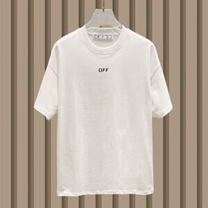 Off-White Men's Short Sleeve White